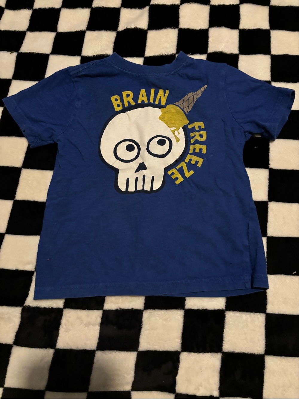 3T Brain Freeze Graphic Tee - Blue
